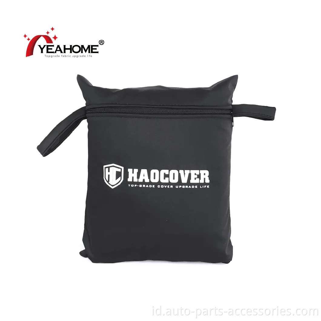 Logo khusus outdoor stretch motor cover penutup tahan air